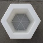 空心六角护坡砖塑料模具-1
