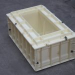 空心砖塑料模具背面