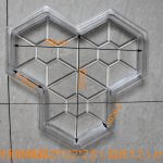透笨枫叶彩砖模具