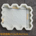小八字彩砖塑料模盒